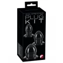 Anal stretching plug kit