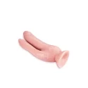 DR. SKIN 8INCH DP COCK FLESH