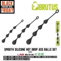 Brutus - smooth silicone hot drop ass balls set