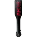 Black Leather Paddle - Whore