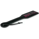 Black Leather Paddle - Whore