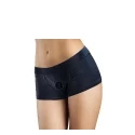 TEMPTASIA HARNESS BRIEFS MEDIUM BLACK