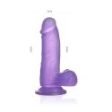 DILDO 6 JELLY STUDS