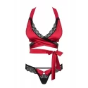 Sensuelia top i stringi zielony l/xl