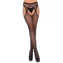 Fishnet suspender hose