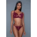 Evangeline Bra Set - Black