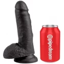 Realistyczne dildo Cock 7 Inch W/ Balls (3 kolory)