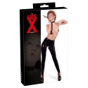 Latex leggings ouvert