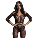 Lace sleeved bodystocking