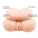 CRAZY BYLL - Dual Vagina And Ass Vibrating, Voice