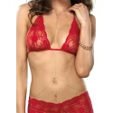 3-częściowy komplet z łańcuszkiem 3 pcs Divinity Lingerie Set