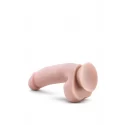 SILICONE WILLYS 7INCH DILDO WITH BALLS