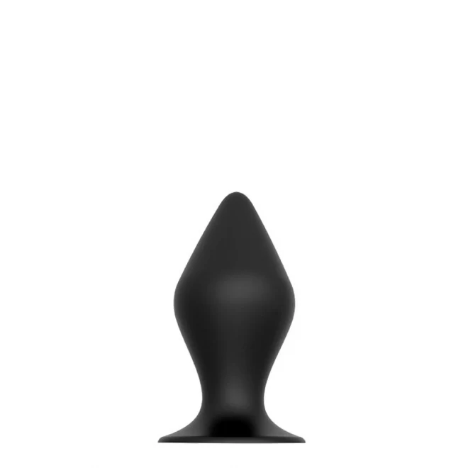 CHEEKY LOVE BLACK PLUG WITH SUCTION CUP