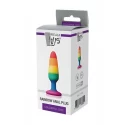 COLOURFUL LOVE RAINBOW ANAL PLUG SMALL