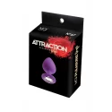 MAI No.47 ANAL PLUG WITH STONE S PURPLE