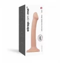 Silicone bendable dildo double density vanilla s