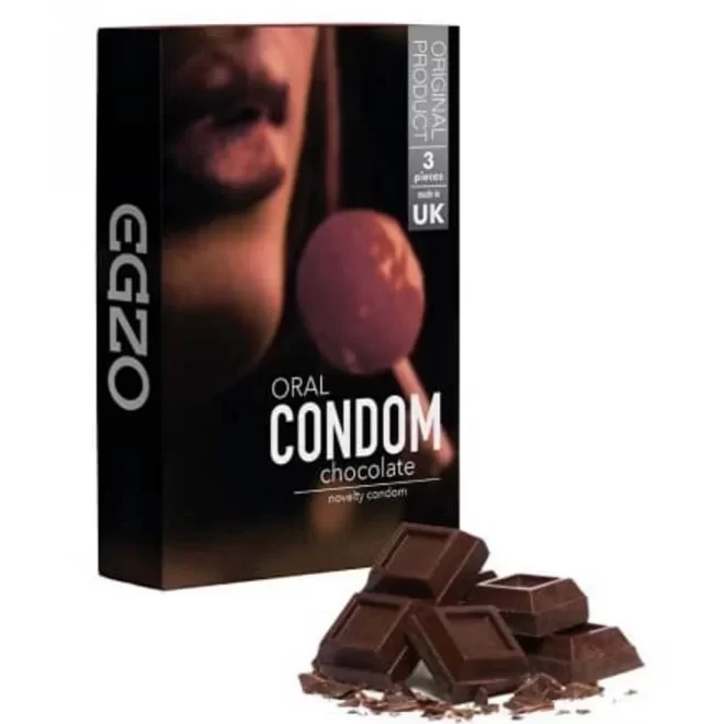 Prezerwatywy EGZO Oral condom CHOCOLATE 3pc