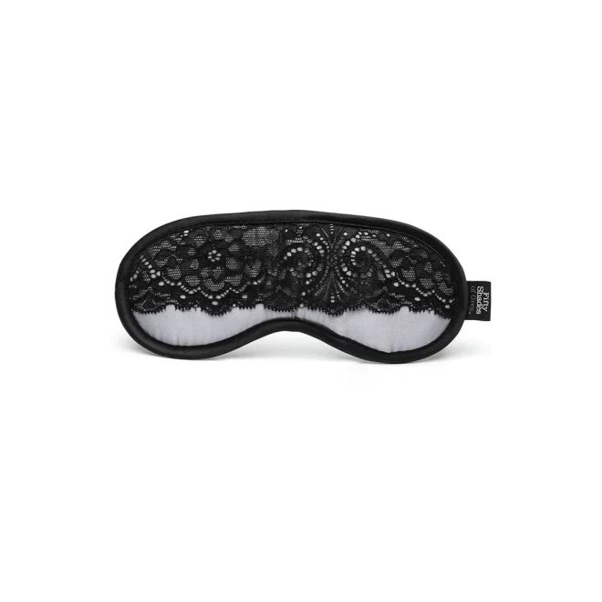 Play nice satin & lace blindfold