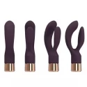 Double Vibrator Jano - Purple / Gold