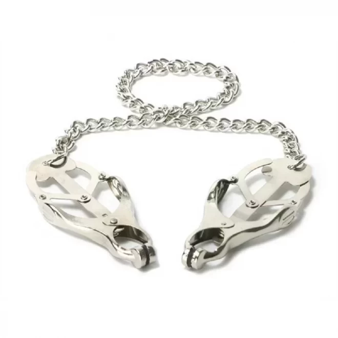 Klamerki do sutkó Sterling Monarch Clover Style Nipple Vice - Chrome