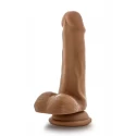 SILICONE WILLYS 6INCH DILDO WITH BALLS