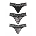 Underneath - Jane Thong Set of 3