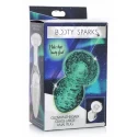 Glow-In-The-Dark Glass Anal Plug - Medium