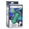 Glow-In-The-Dark Glass Anal Plug - Small