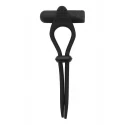 RINGS OF LOVE ADJUSTABLE COCKRING BLACK