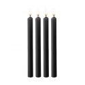 Teasing wax candles large - parafin - 4-pack