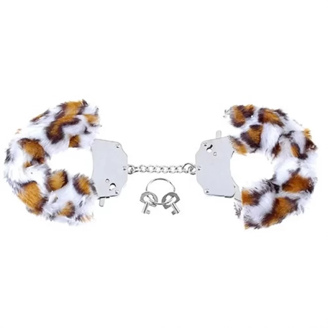 FF ORIGINAL FURRY CUFFS LEOPARD