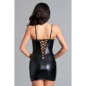 Elise Wetlook Dress - Black