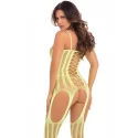 FAKE NEWS BODYSTOCKING PINK, OS