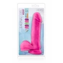 AU NATUREL BOLD HERO 8INCH DILDO PINK