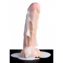 Dual Density Squirting Dildo - 24 cm