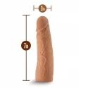 THE REALM REALISTIC 7INCH LOCK ON DILDO