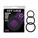 Get Lock Magnum Force Cock Ring-Black