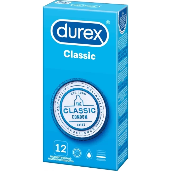 Prezerwatywy Durex Classic Natural 12 szt.