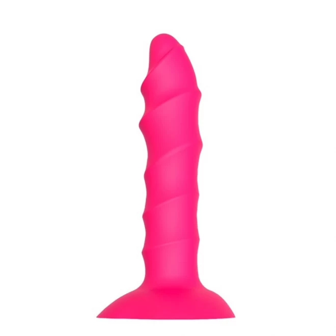 CHEEKY LOVE TWISTED PLUG WITH SUCTION CU