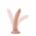 DR. SKIN 7INCH COCK SUCTION CUP VANILLA