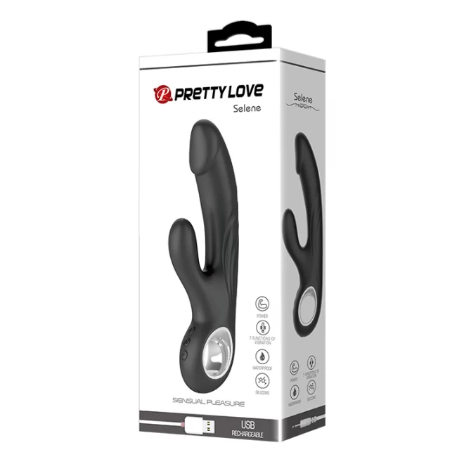 Pretty Love Selene Vibrator Black