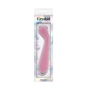 CRYSTAL GLASS G SPOT WAND CHARCOAL