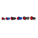 [sil] stoppers-b - small - red