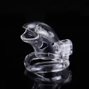 Brutus shark cage - chastity cage - clear