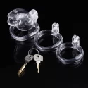 Brutus shark cage - chastity cage - clear