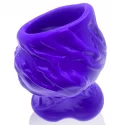 [sil] pighole squeal ff veiny hollow plug - eggplant