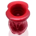 [sil] pighole squeal ff veiny hollow plug - red