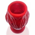 [sil] pighole squeal ff veiny hollow plug - red