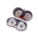 Super silicone nipple suckers with travel case - clear