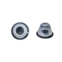 Super silicone nipple suckers with travel case - clear